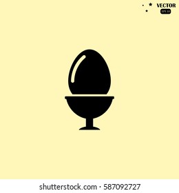 Egg vector icon