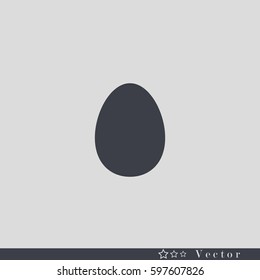 egg vector icon