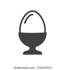 Egg vector icon. Egg sign design. Egg flat symbol. EPS 10 pictogram symbol