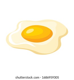 Egg vector icon.Cartoon vector icon isolated on white background egg.