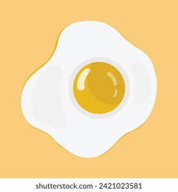 Egg vector illustration, Collection of whole, broken, fried, yolks, eggshells and boiled eggs. Whole and broken white and yellow fresh raw eggs.