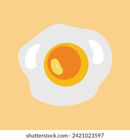Egg vector illustration, Collection of whole, broken, fried, yolks, eggshells and boiled eggs. Whole and broken white and yellow fresh raw eggs.