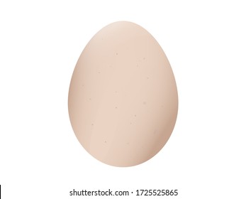 Ilustración vectorial de huevo. Diseño vectorial de huevos. 