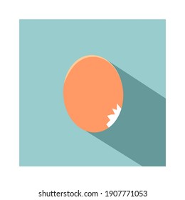 egg vector illustration. in a flat style vector 