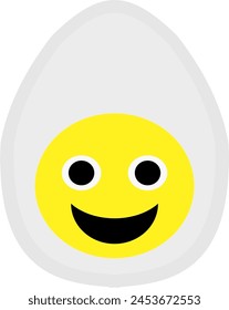 Egg vector image or clipart for background or project
