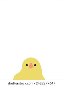 egg and yellow cute chick