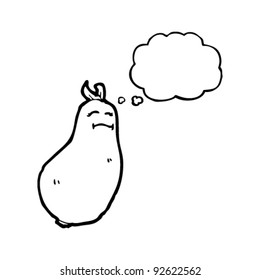 personaje de la caricatura de eggplant
