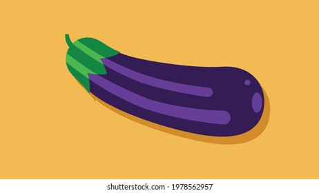 Eggplant color vector violet vegetable 