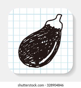 Eggplant doodle