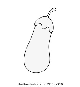 Eggplant, fresh, vegetable
