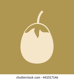 Eggplant Icon. Eps-10.