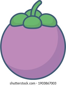 icono de berenjena ilustración de vector aislado símbolo