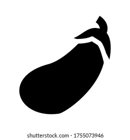 eggplant  icon or logo isolated sign symbol vector illustration - high quality black style vector icons
