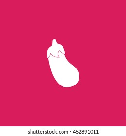 eggplant icon. eggplant sign