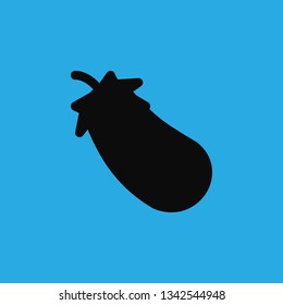 eggplant icon vector
