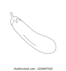 diseño de ilustraciones vectoriales de iconos de eggplant