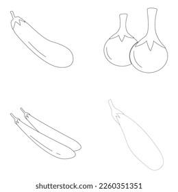 eggplant icon vector illustration design