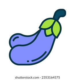 eggplant icon for your website, mobile, presentation, and logo design.