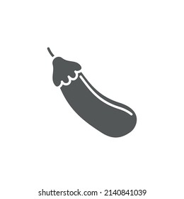 Eggplant icons  symbol vector elements for infographic web
