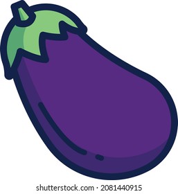 Eggplant-Illustrationssymbole