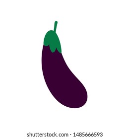 Eggplant logo for design.vector illustration