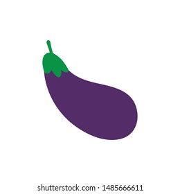 Eggplant logo for design.vector illustration