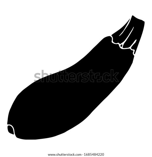 Eggplant Silhouette Symbol Logos Labels Ecoproducts Stock Vector ...