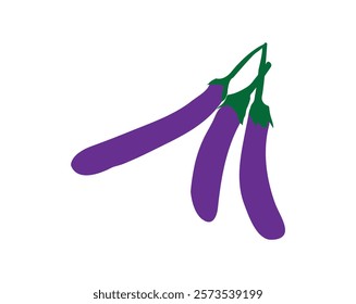 Eggplant vector free eps download