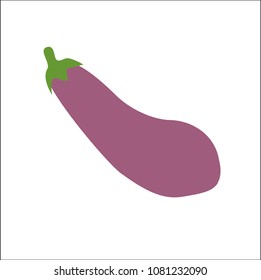 eggplant vector icon