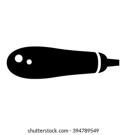 Eggplant. Vegetables icon. Vector illustration.