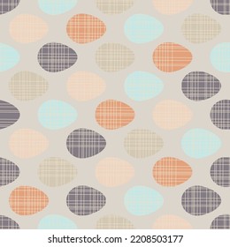 Eggs Abstract Seamless Static Pattern