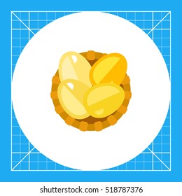 Eggs in basket