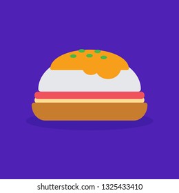 Eggs Benedict Vector Illustration