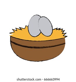 eggs in the bowl easter celebration image