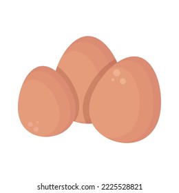 huevo desayuno icono plano