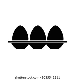 eggs carton isolated icon