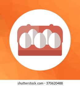Eggs in carton package