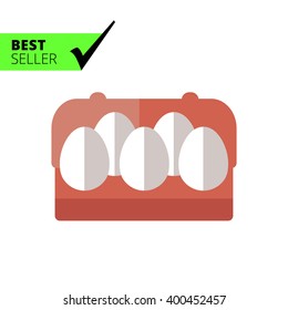 Eggs in carton package