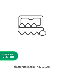 Eggs in carton package