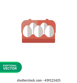 Eggs in carton package