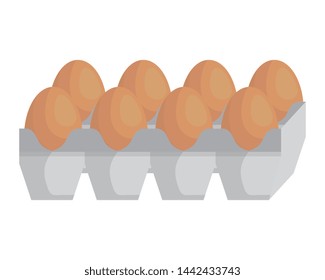 eggs carton packing healthy food