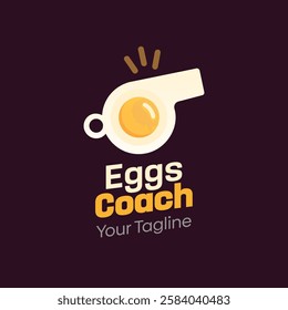 Eggs Coach Logo Design Template. Good for Business, Agency, Community and Organization