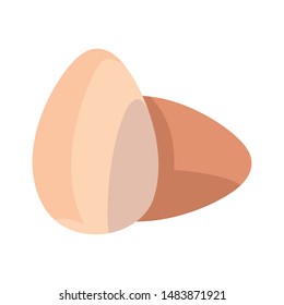 eggs cooking icon on white background