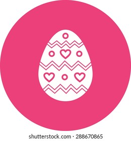 Eggs, easter, celebration icon vector image.Can also be used for easter, celebration, observances and holidays. Suitable for mobile apps, web apps and print media.
