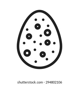 Eggs, easter, celebration icon vector image.Can also be used for easter, celebration, observances and holidays. Suitable for mobile apps, web apps and print media.