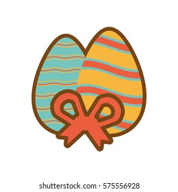 eggs easter icon image, vector illustration design