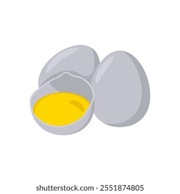 Eggs Flat Icon, Vector illustration