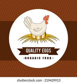 Eggs Graphic Design Vector Illustration Stock Vector (Royalty Free ...