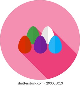 Eggs, hen, meal icon vector image.Can also be used for easter, celebration, observances & holidays. Suitable for mobile apps, web apps and print media.