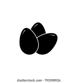 eggs icon. Element of farming and garden icons. Premium quality graphic design icon. Signs, outline symbols collection icon for websites, web design, mobile app on white background